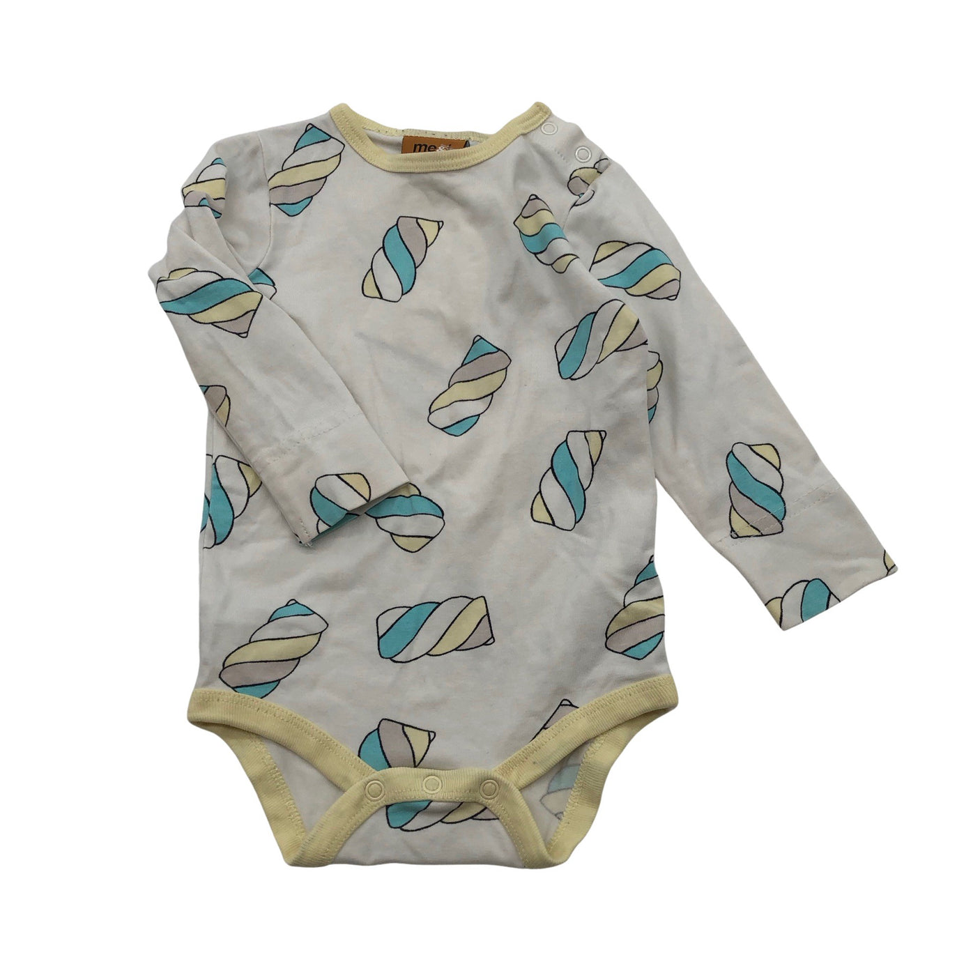 Unisex me&i - Body, koko 62 - 68 - Valkoinen (1)