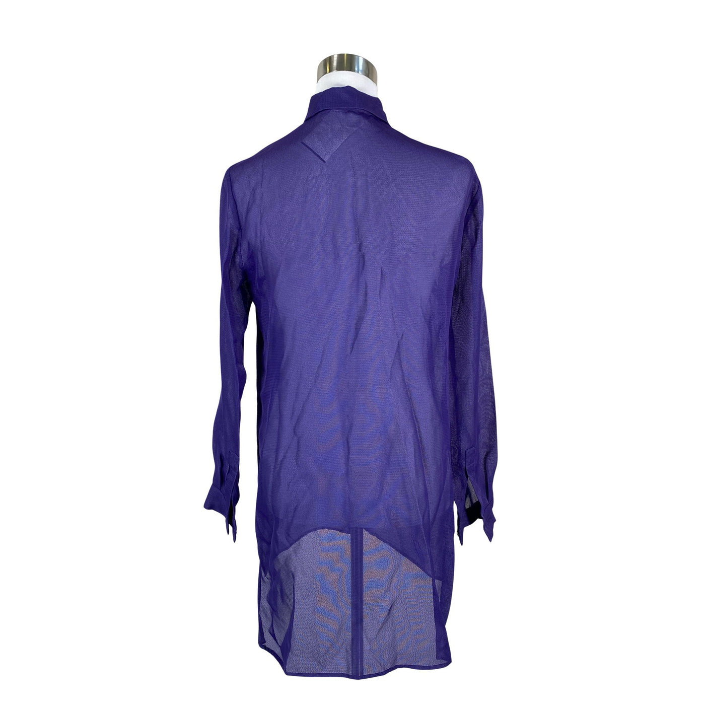 Naisten Versace Collection - Sifonkitunika, koko 38 - Violetti (2)