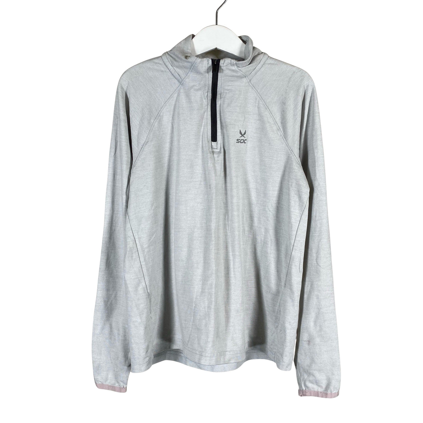 Unisex Soc - Urheilupaita, pitkät hihat, koko 134 - 140 - Harmaa (1)