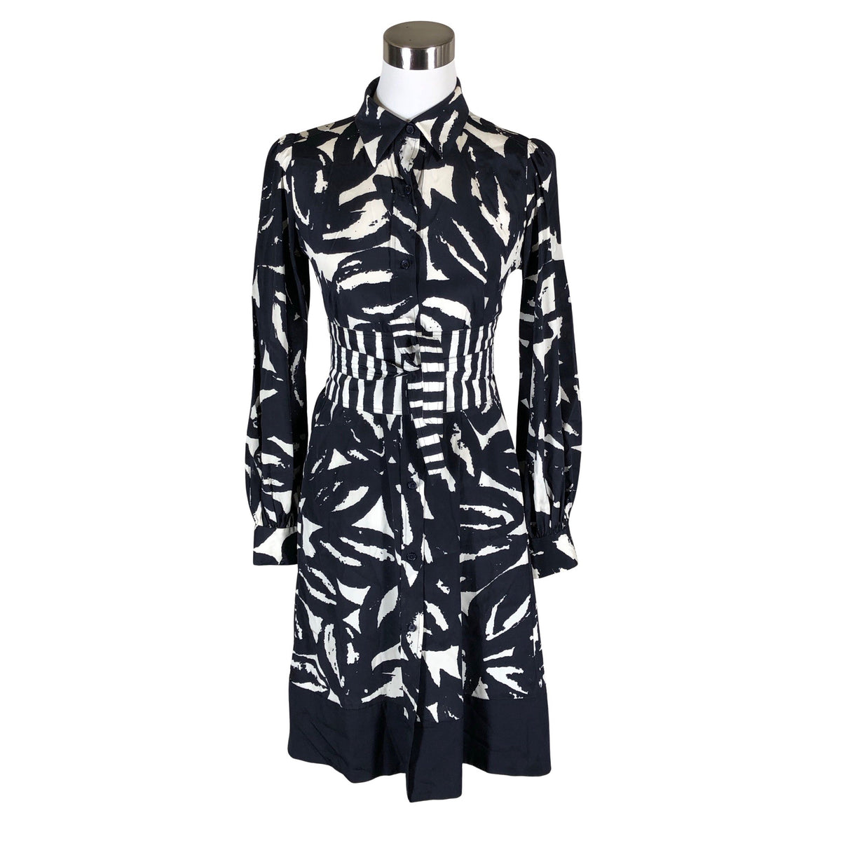 Naisten DKNY - Sifonkimekko, koko 36 - Sininen (1)