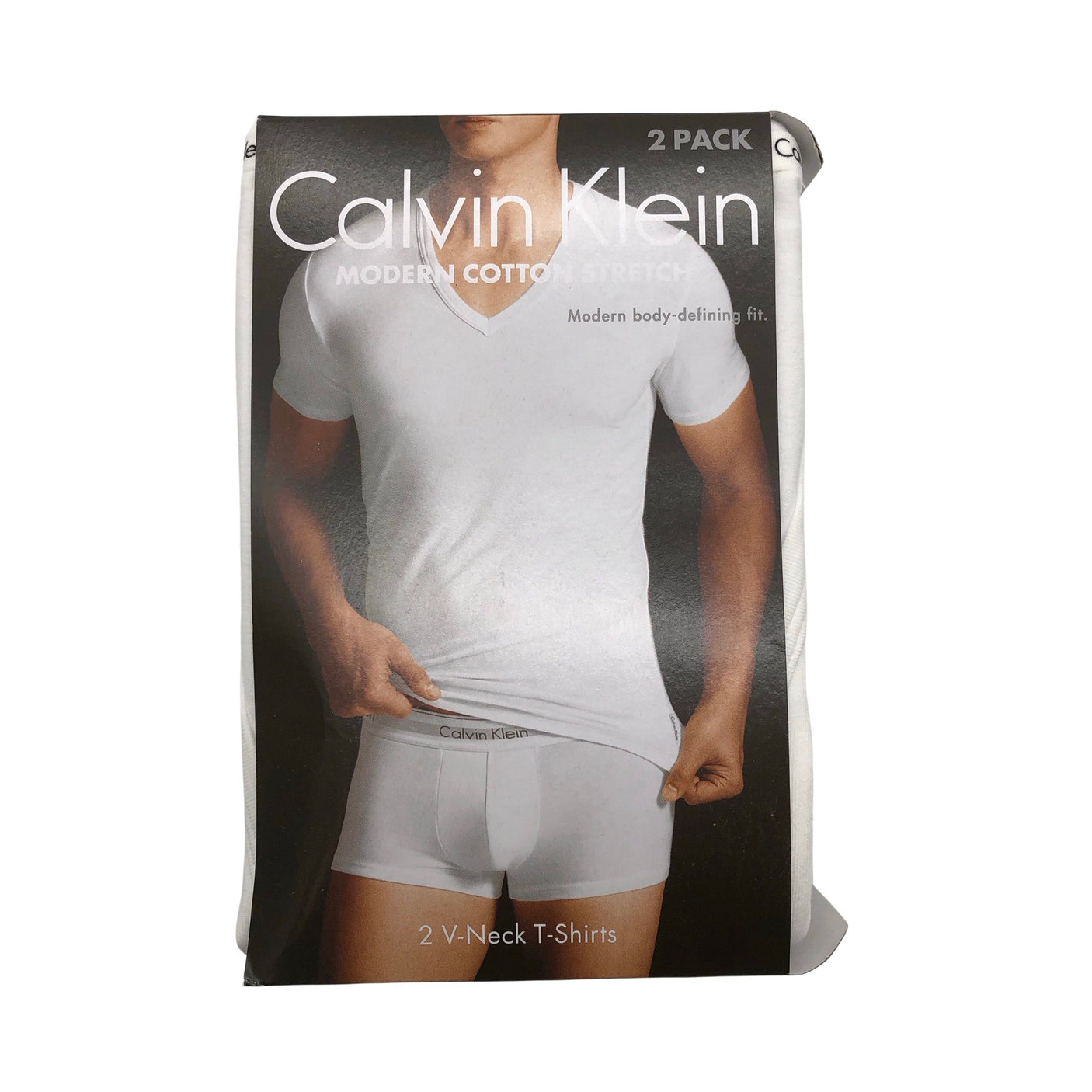 Miesten Calvin Klein - T-paita, koko L - Valkoinen (1)