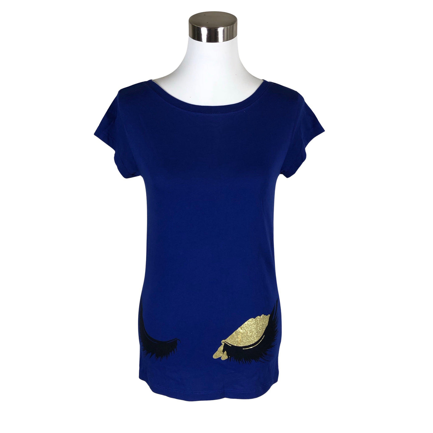 Naisten French Connection - T-paita, koko 34 - Sininen (1)