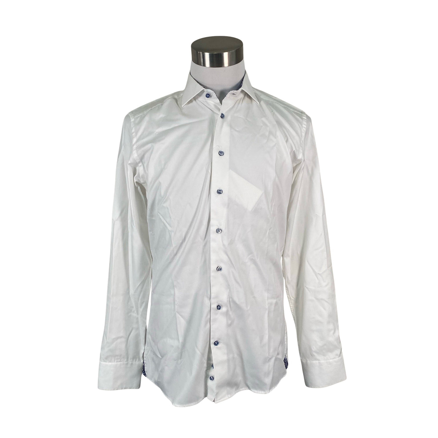 Miesten XO Shirtmaker - Kauluspaita, koko L - Valkoinen (1)