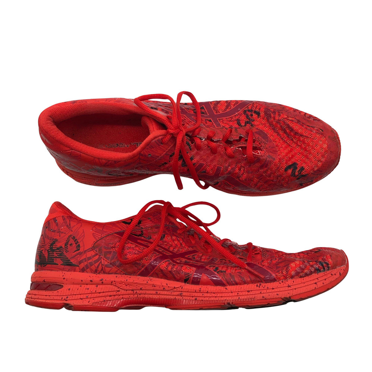 Miesten Asics - Juoksukengät, koko 49 - Punainen (1)