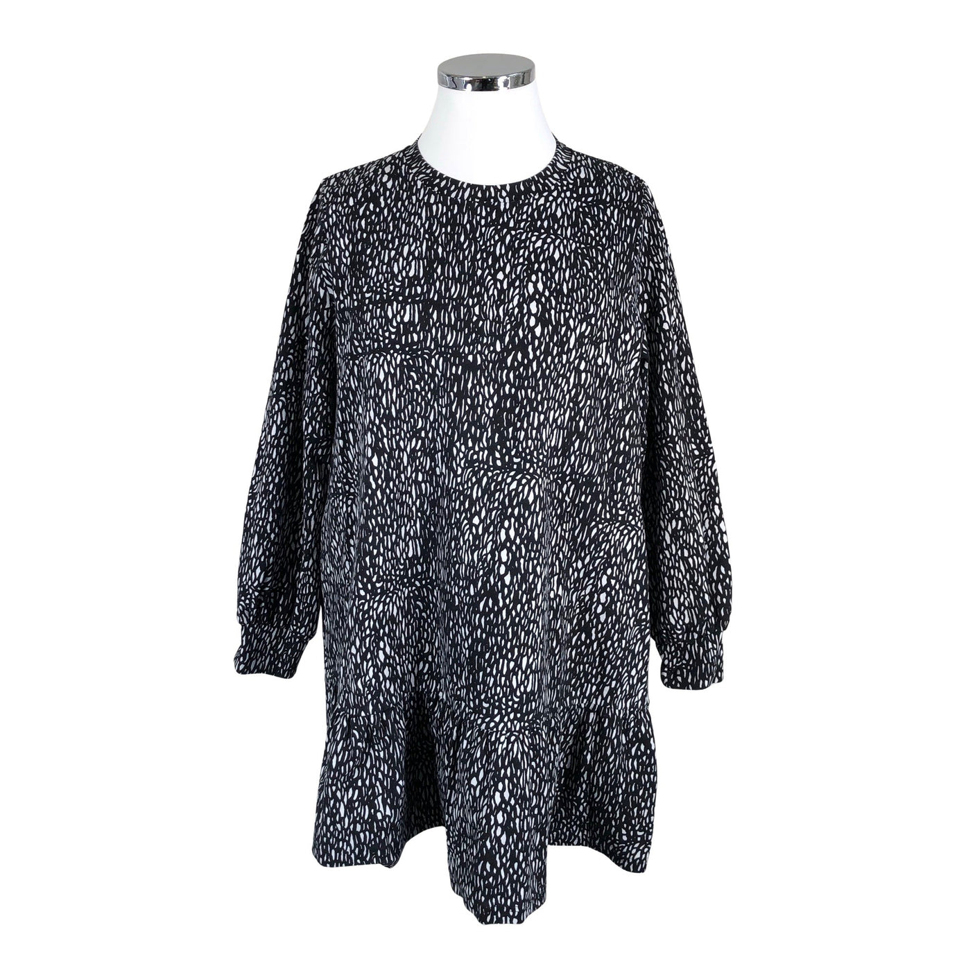 Naisten Nanso - Trikoomekko, koko 44 - Musta (1)