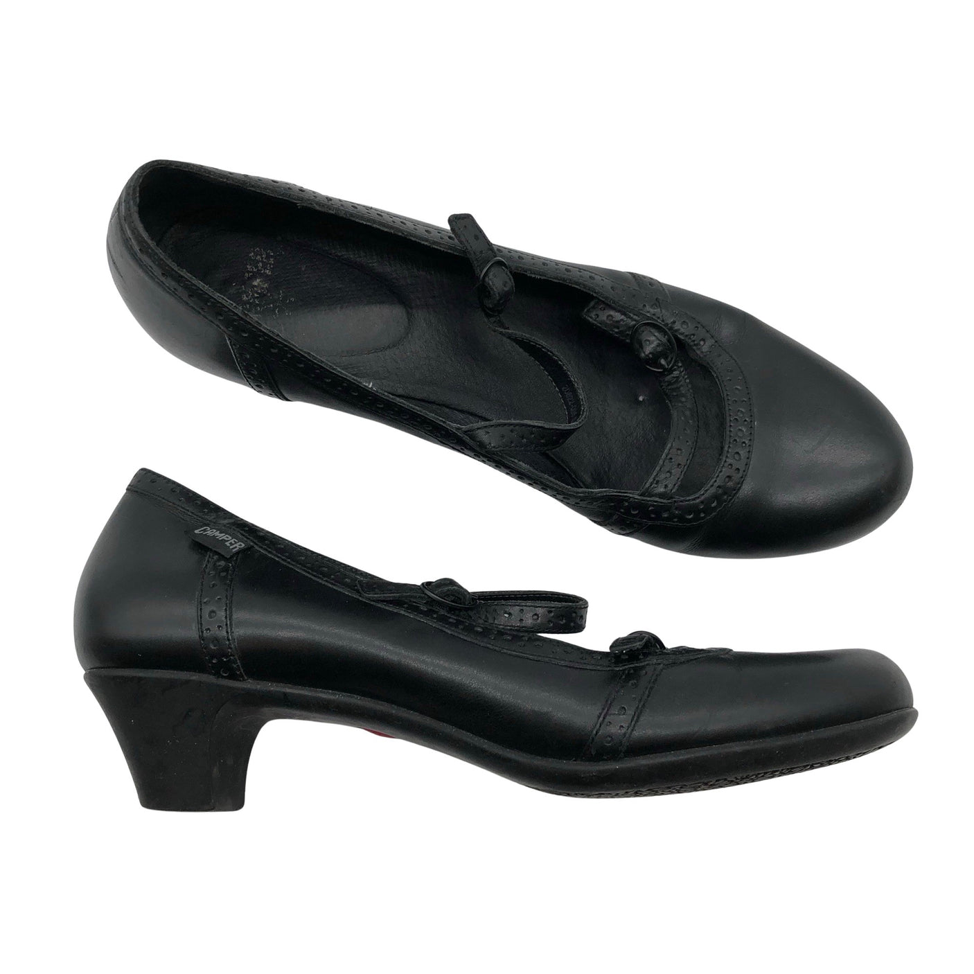 Naisten Camper - Korkokengät, koko 40 - Musta (1)