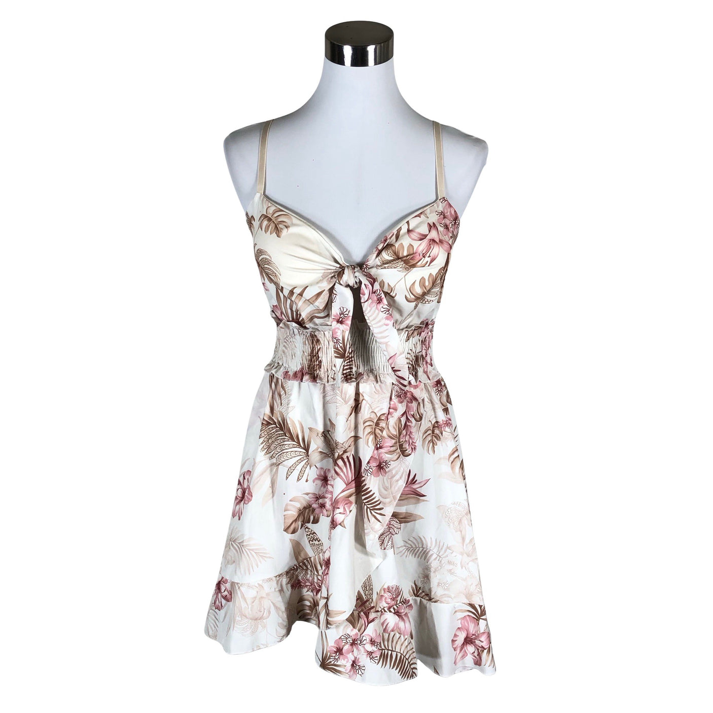 Naisten New Collection - Sifonkimekko, koko 36 - Vaaleanpunainen (1)