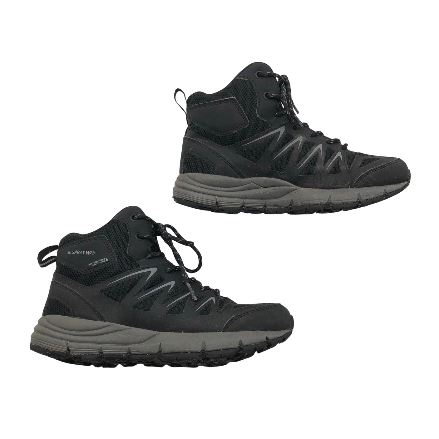 Naisten Sprayway - Vaelluskengät, koko 36 - Musta (1)