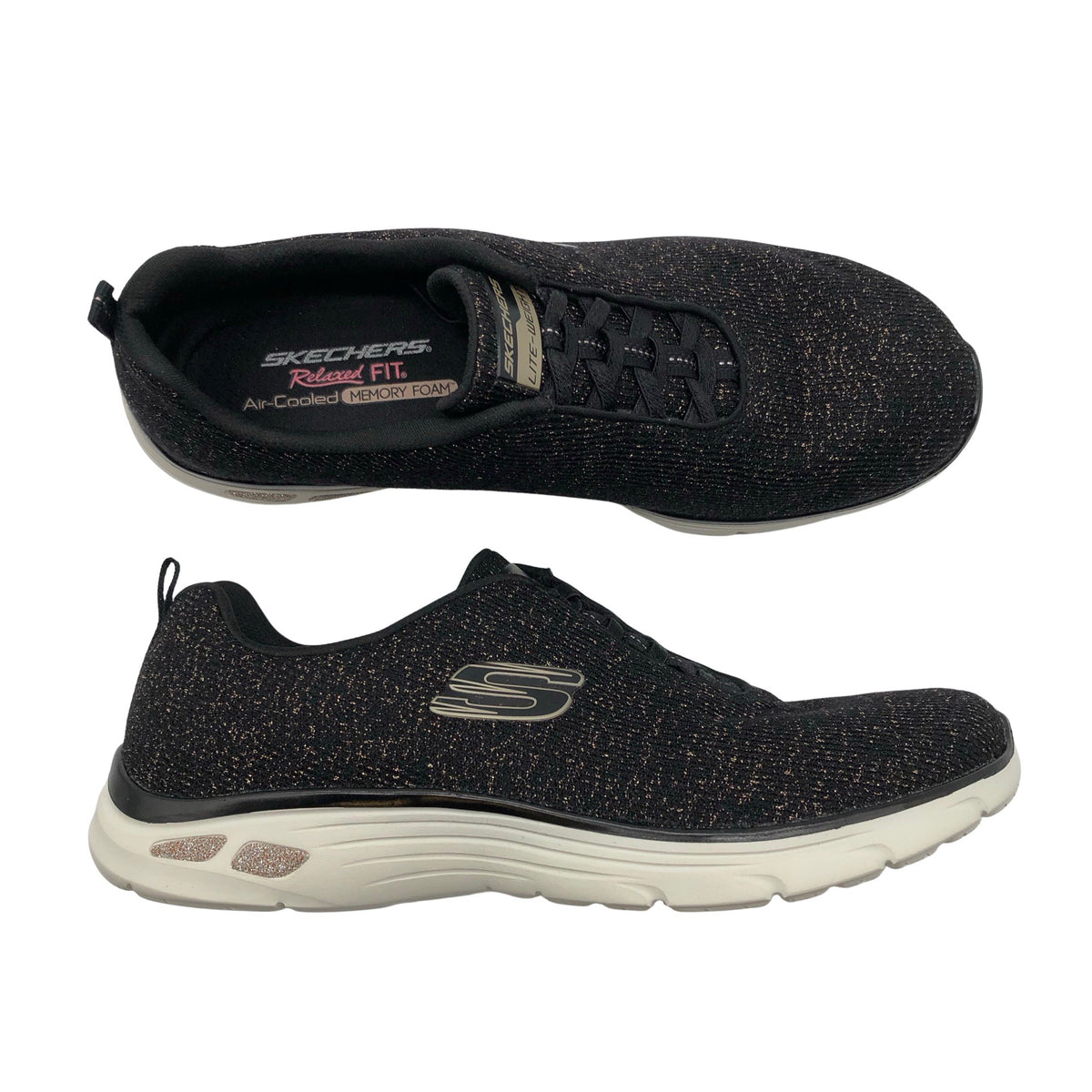 Naisten Skechers - Tennarit, koko 40 - Musta (1)