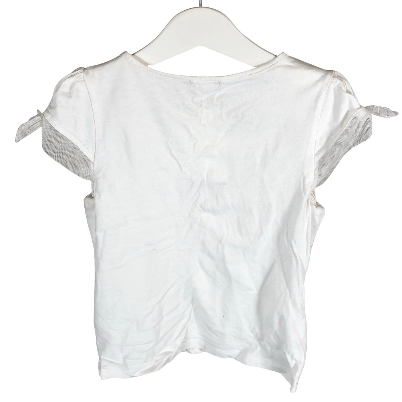 Tyttöjen Billieblush - T-paita, koko 122 - 128 - Valkoinen (2)