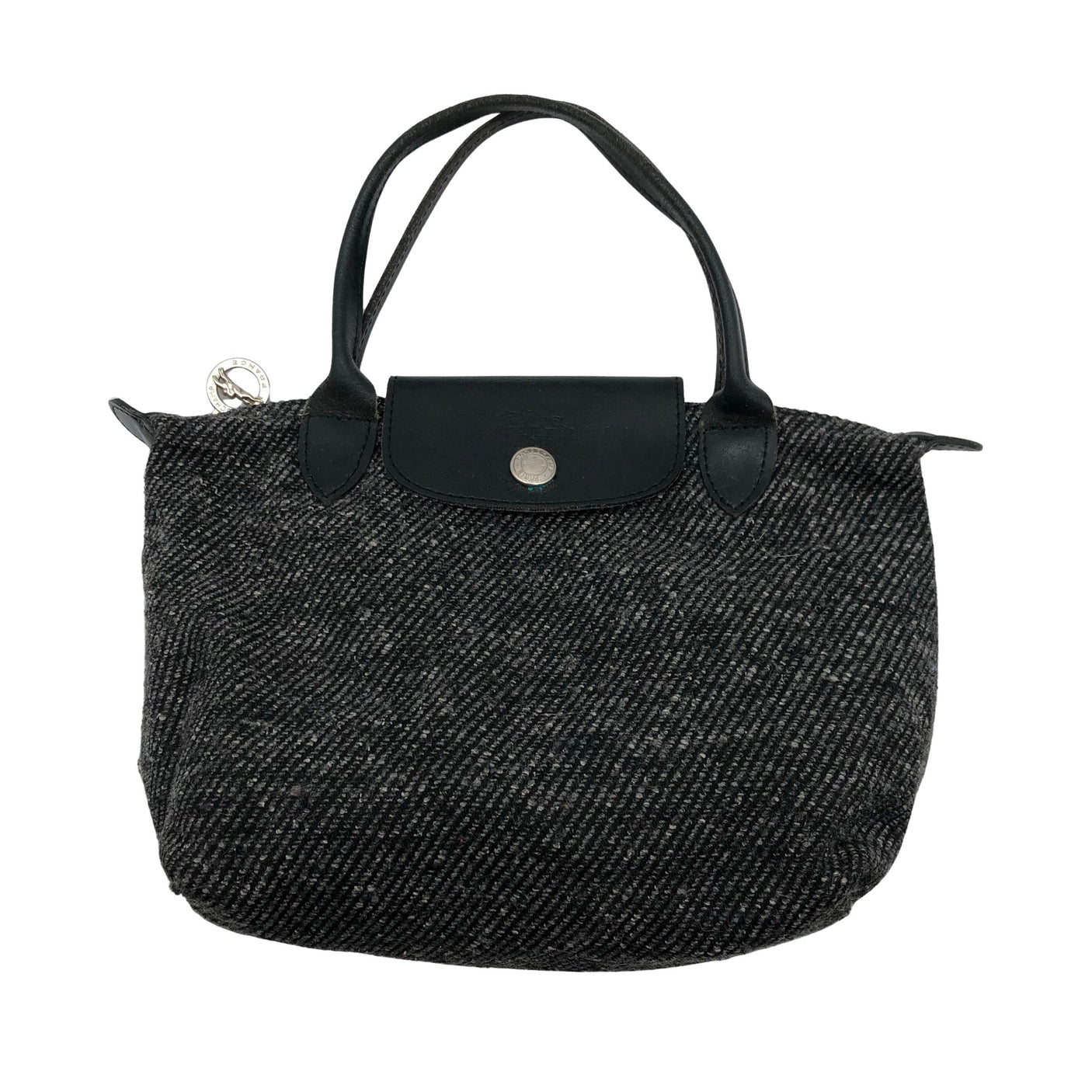 Naisten Longchamp - Käsilaukku, koko Midi - Harmaa (1)