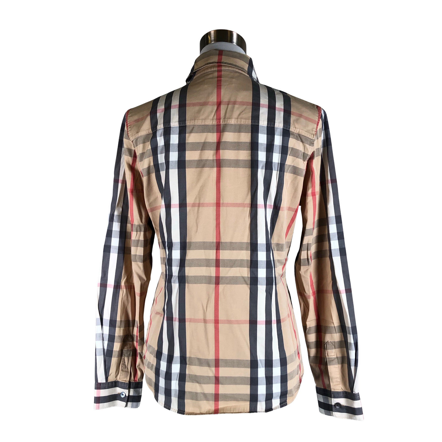 Naisten Burberry - Kauluspaita, koko 40 - Ruskea (2)