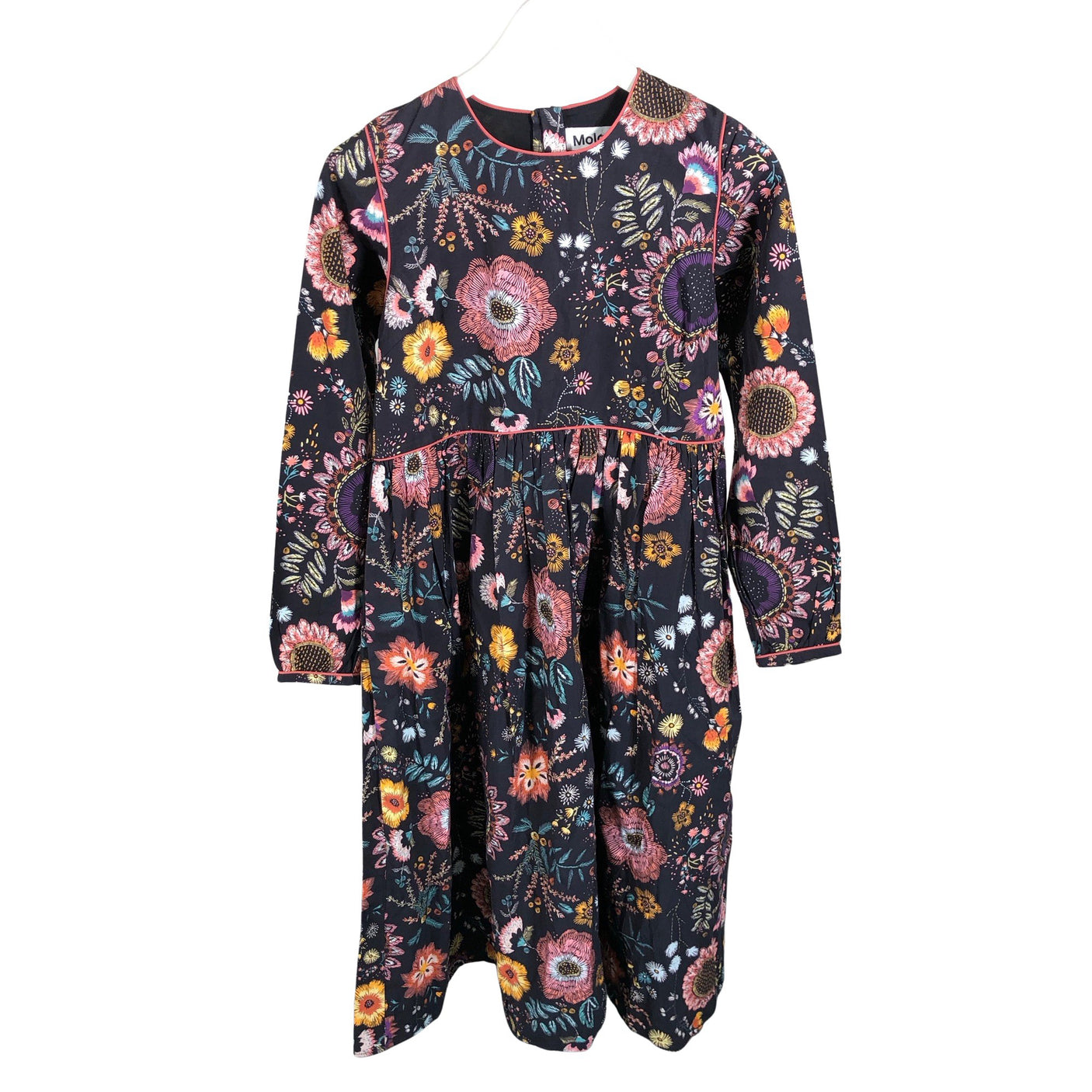 Tyttöjen Molo Kids - Kangasmekko, koko 158 - 164 - Musta (1)