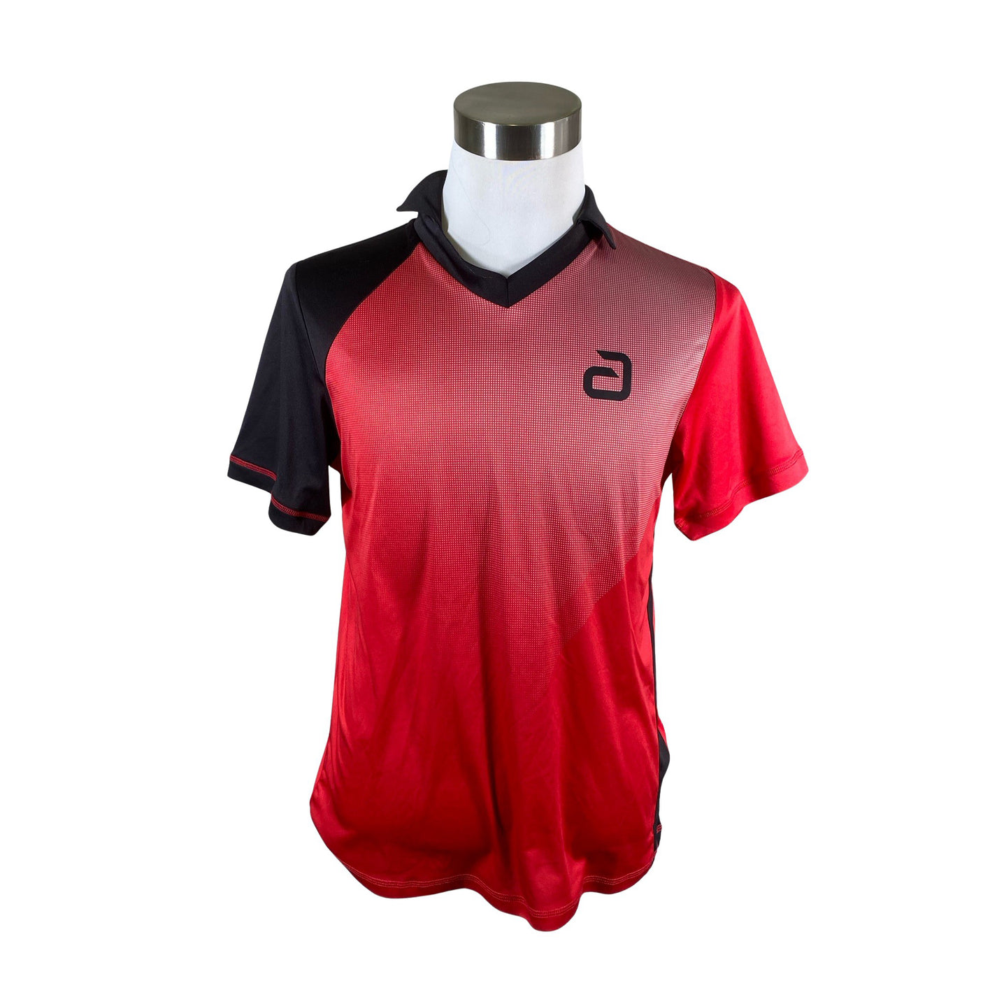 Miesten Andro - Urheilupaita, lyhyet hihat, koko M - Punainen (1)