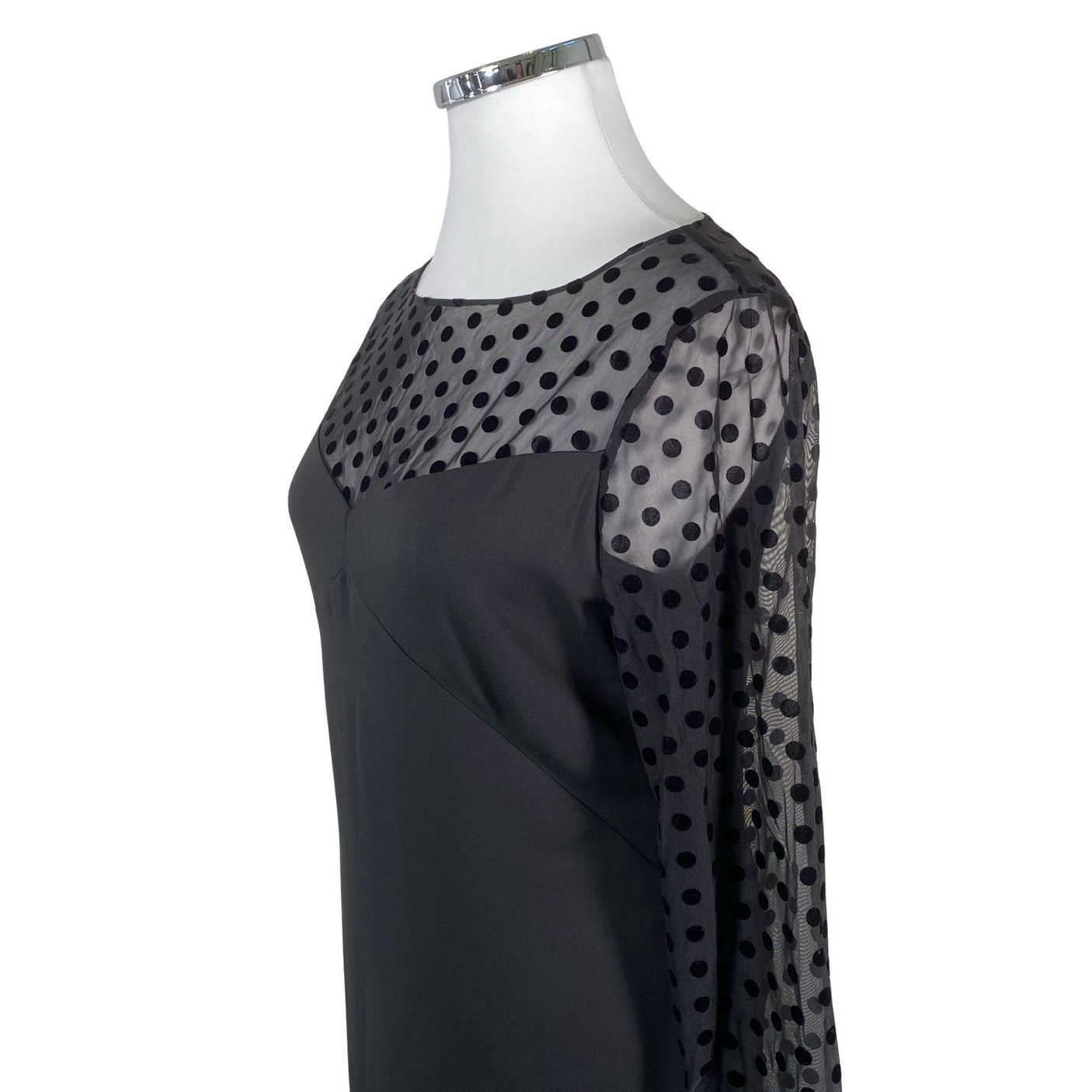 Naisten Armani Jeans - Sifonkimekko, koko 42 - Musta (3)