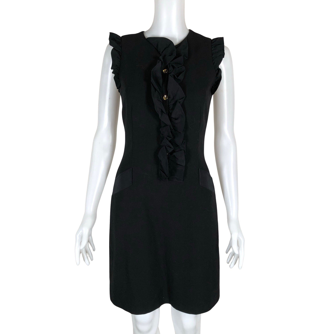 Naisten Ted Baker - Sifonkimekko, koko 36 - Musta (1)