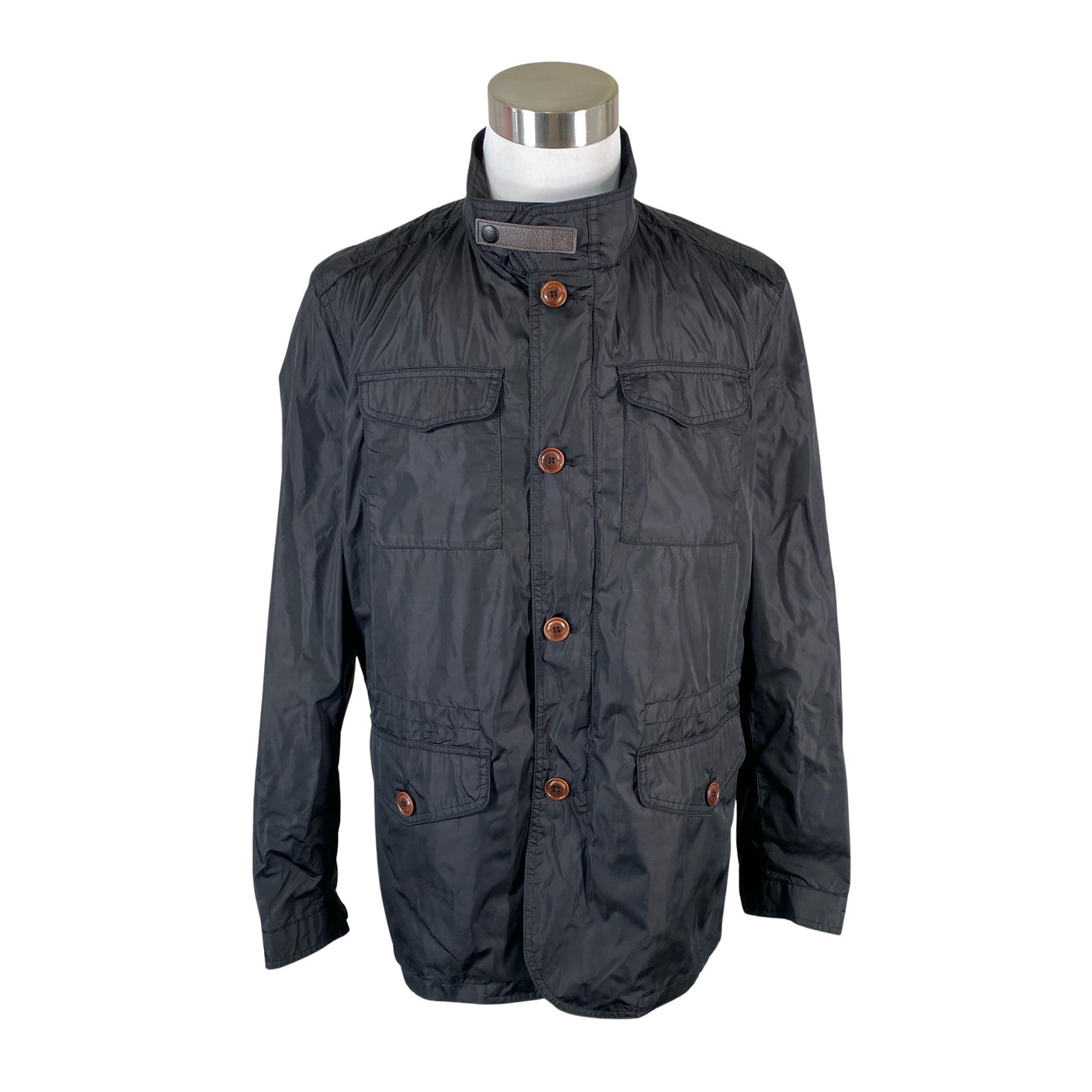 Miesten Massimo Dutti - Ulkoilutakki, koko XL - Musta (1)