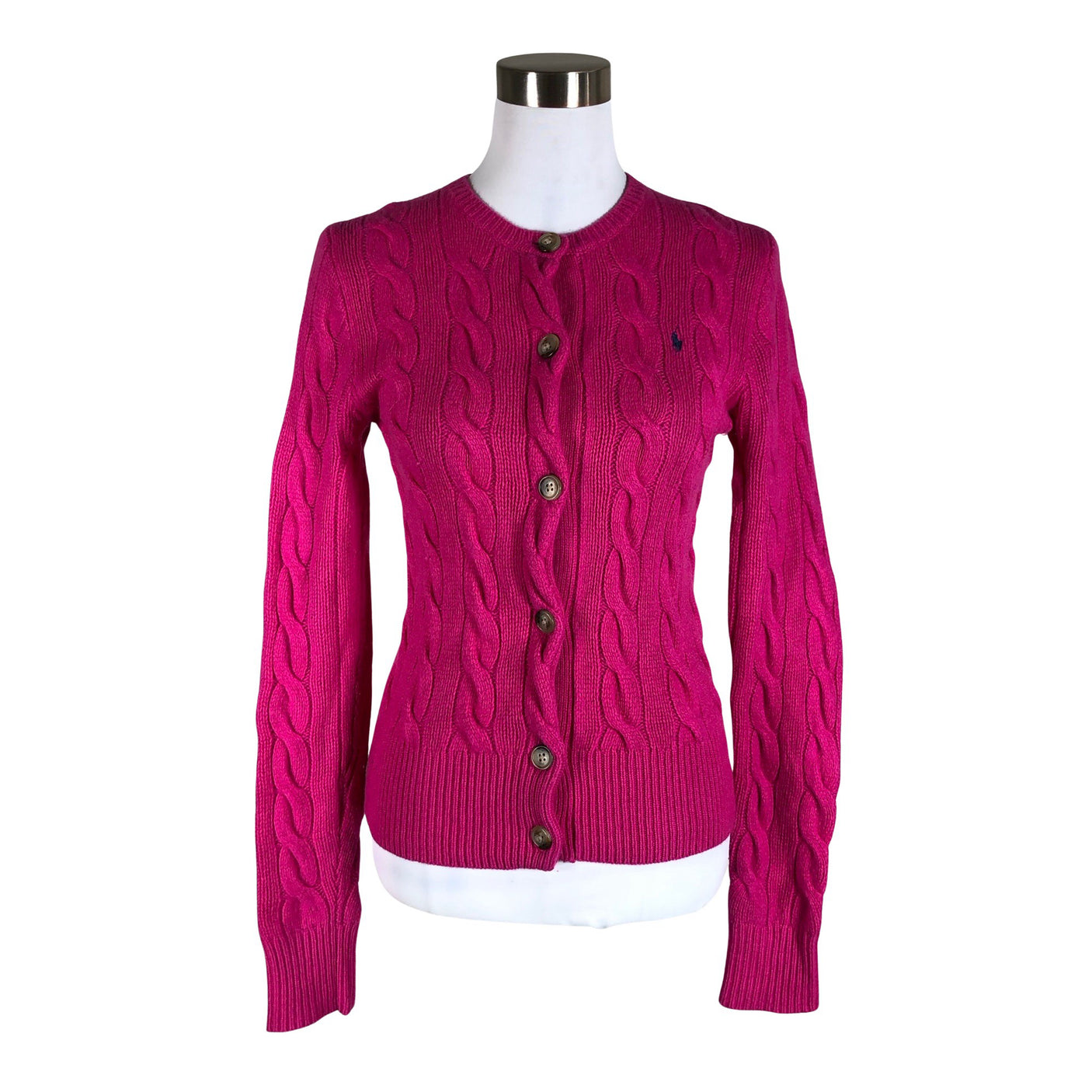 Naisten Polo Ralph Lauren - Neuletakki, koko 34 - Pinkki (1)