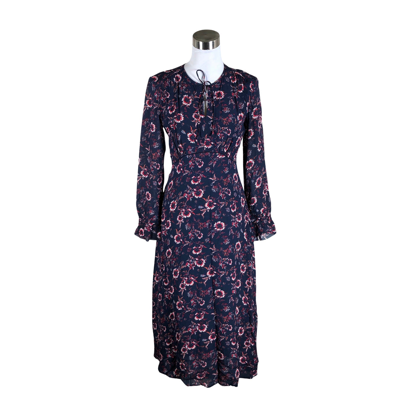 Naisten Tommy Hilfiger - Sifonkimekko, koko 36 - Sininen (1)