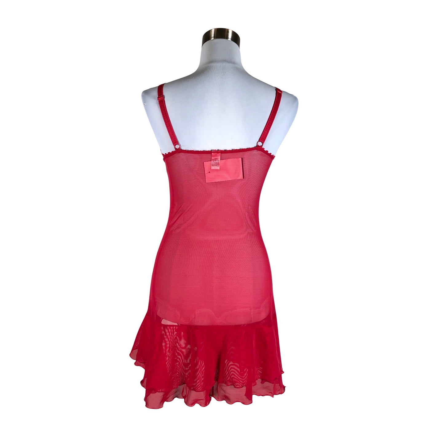 Naisten LingaDore - Yöpaita, koko 38 - Punainen (2)