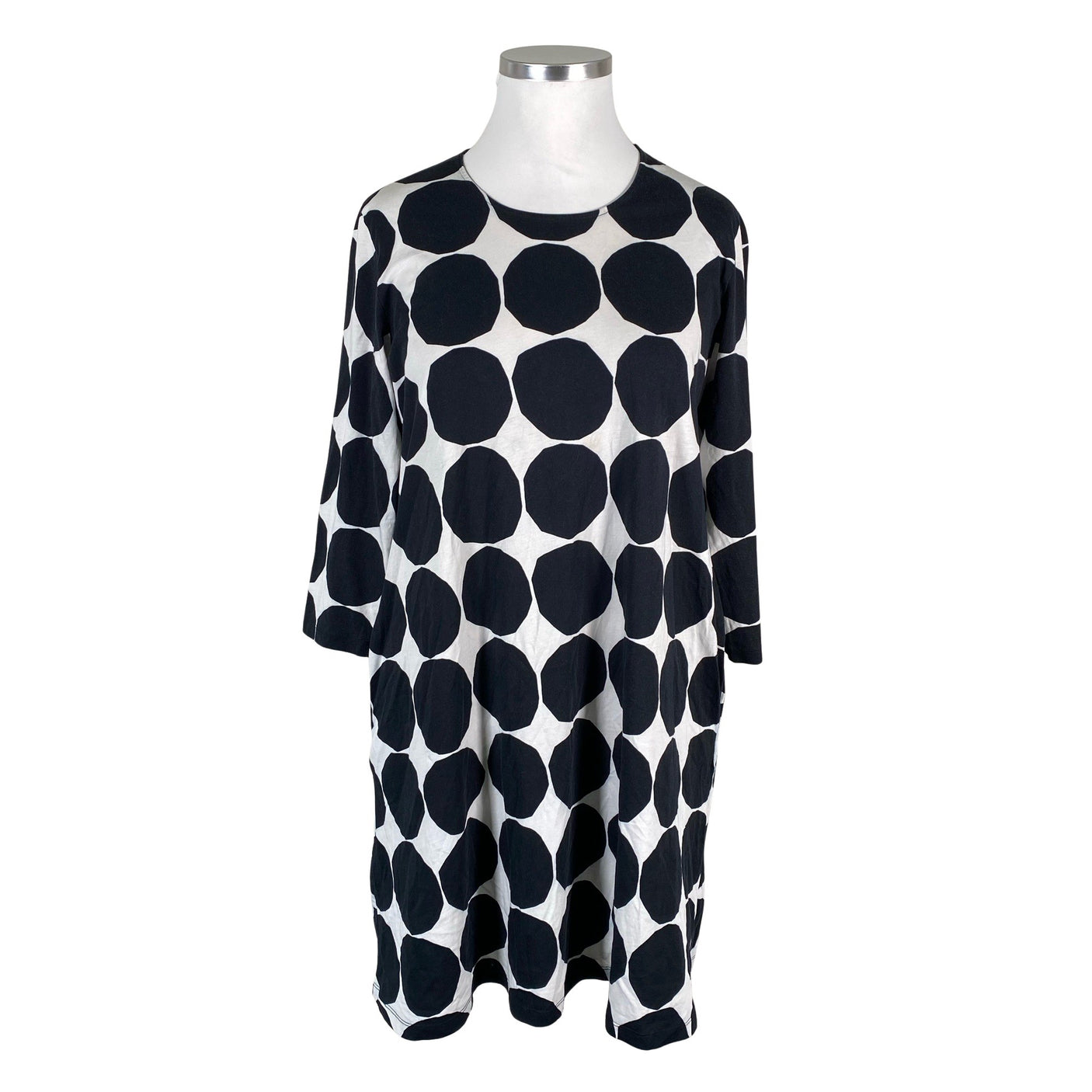 Naisten Marimekko - Trikoomekko, koko 42 - Musta (1)