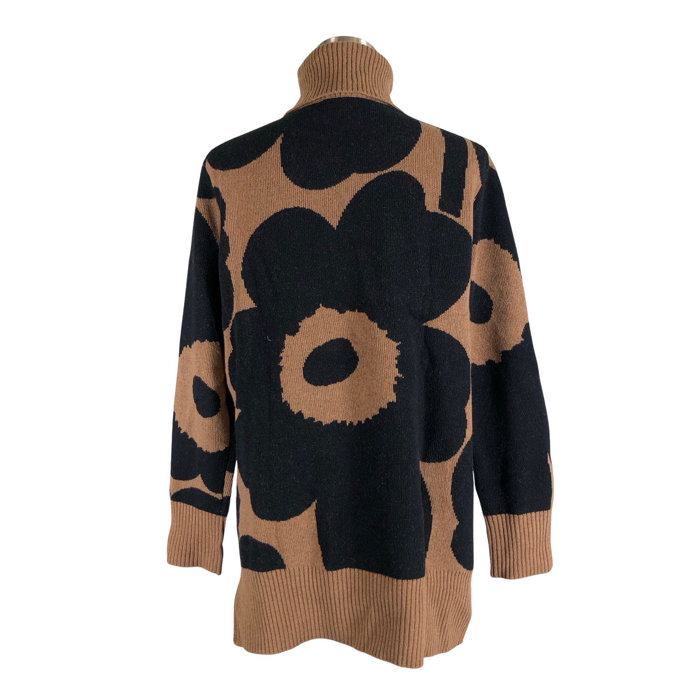Naisten Marimekko - Neuletunika, koko 36 - Ruskea (2)
