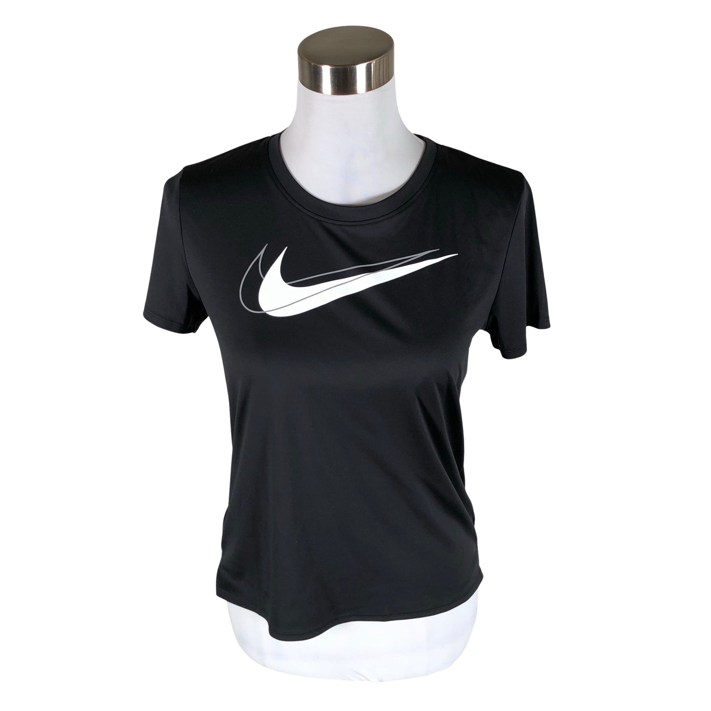 Naisten Nike - Urheilupaita, lyhyet hihat, koko 36 - Musta (1)