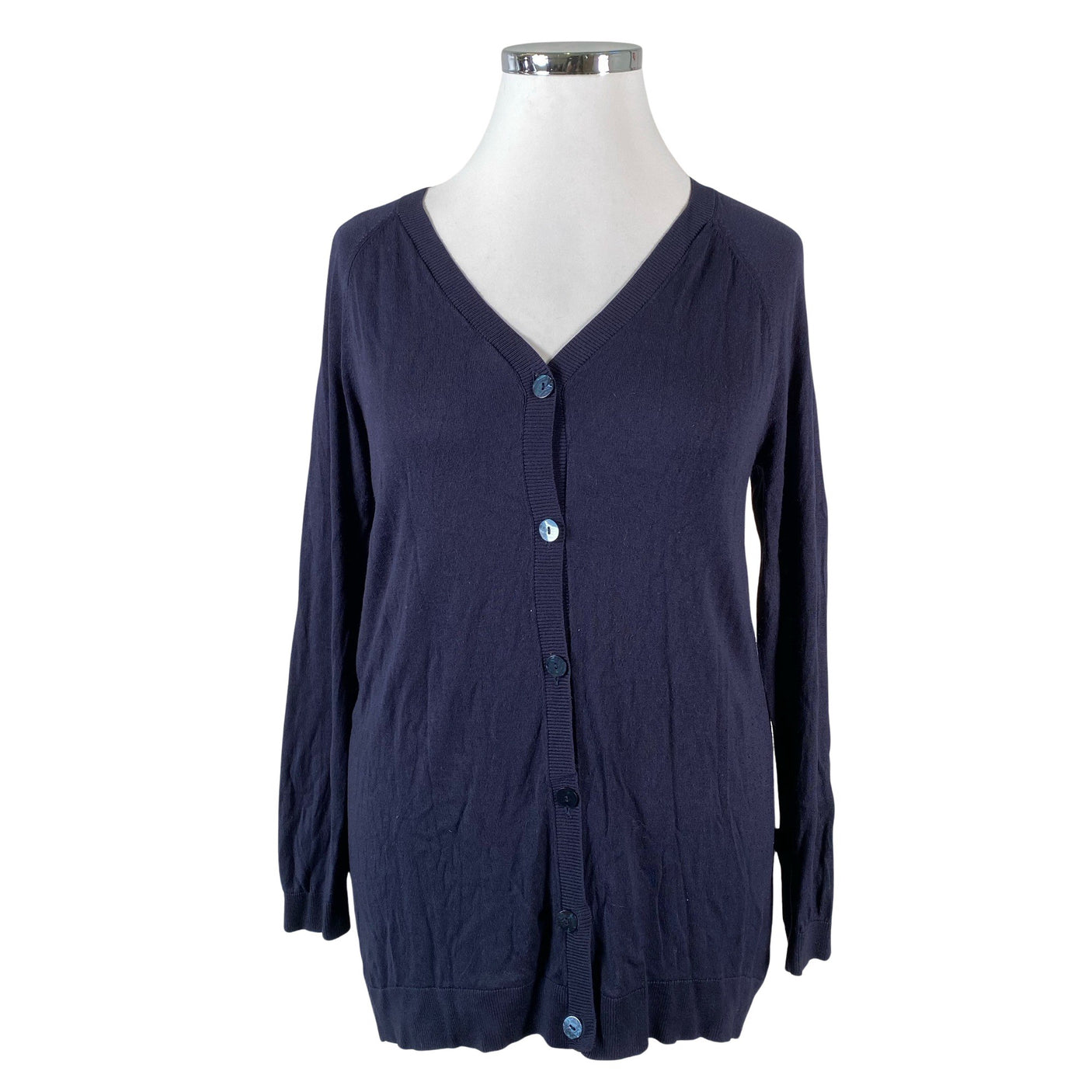 Naisten Sand - Neuletakki, koko 42 - Sininen (1)