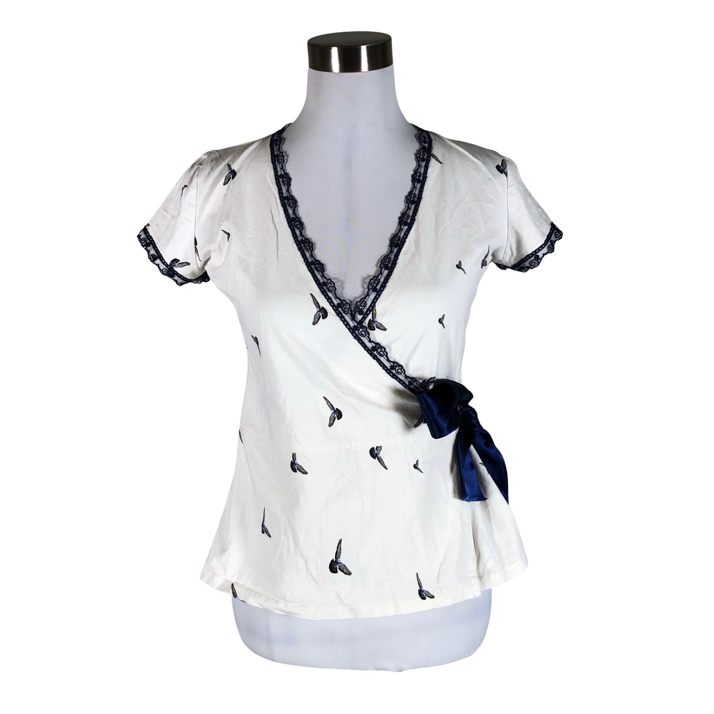 Naisten Margit Salk - T-paita, koko 38 - Beige (1)