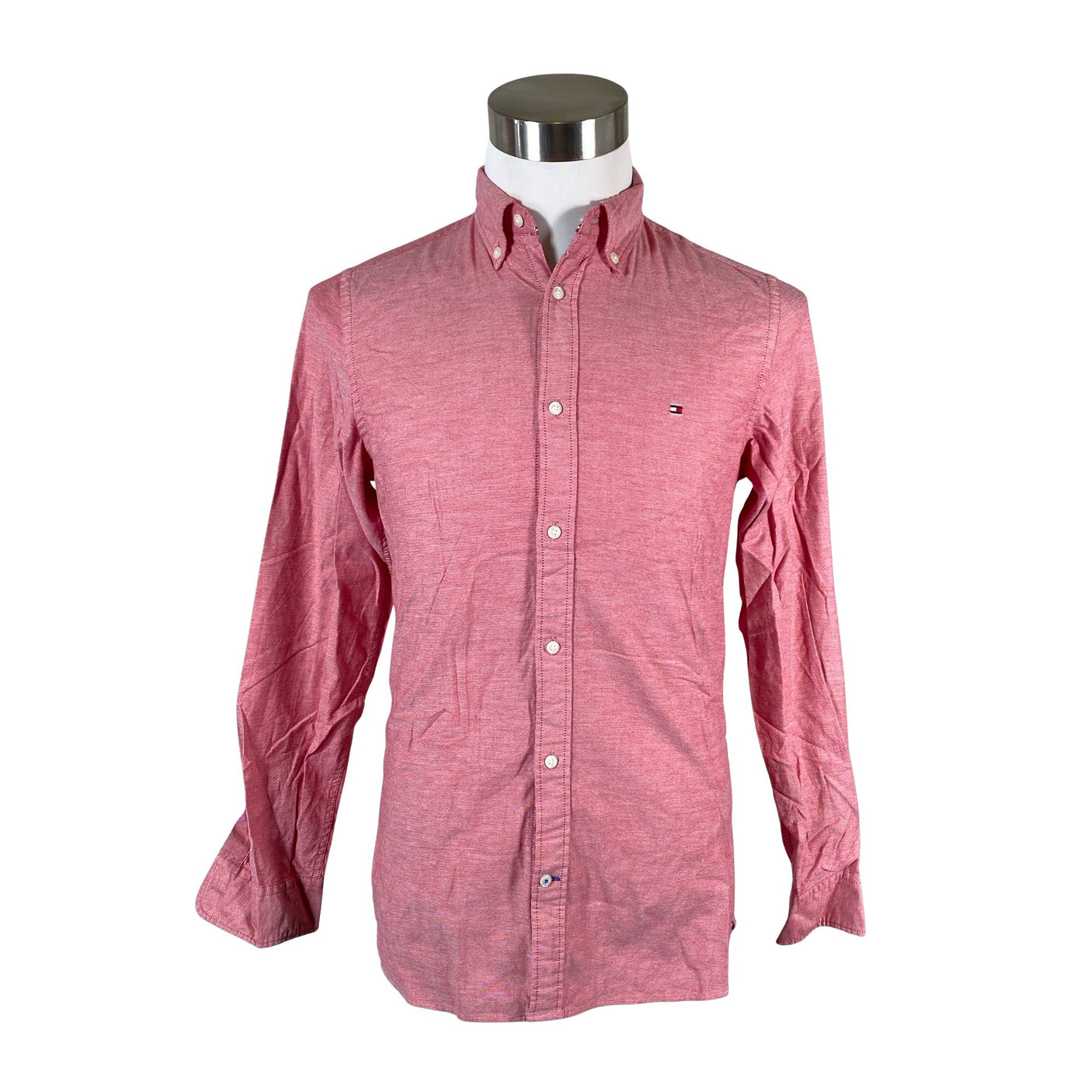 Miesten Tommy Hilfiger - Kauluspaita, koko S - Punainen (1)