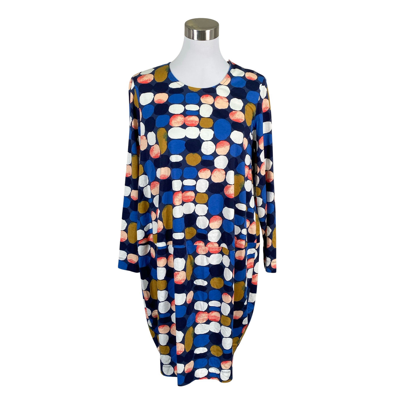 Naisten Marimekko - Trikoomekko, koko 38 - Sininen (1)