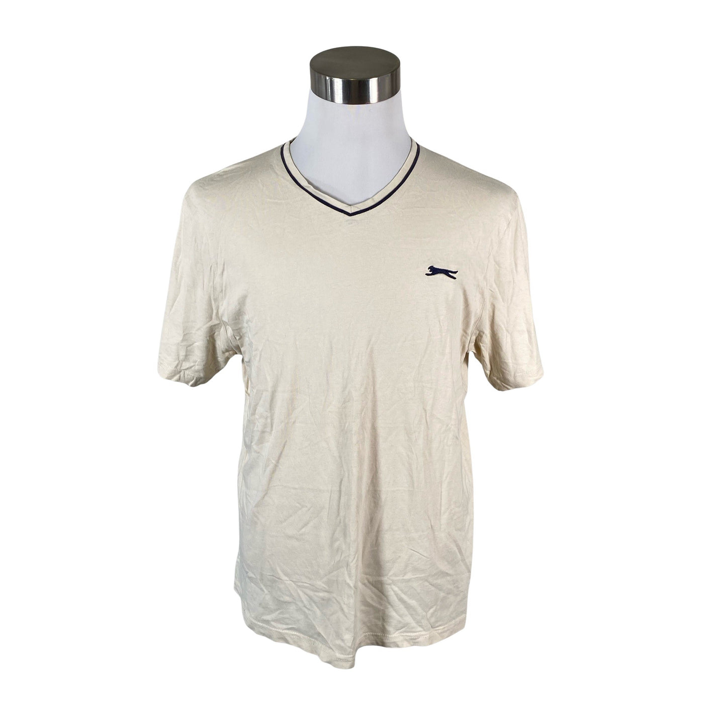 Miesten Slazenger - T-paita, koko L - Beige (1)