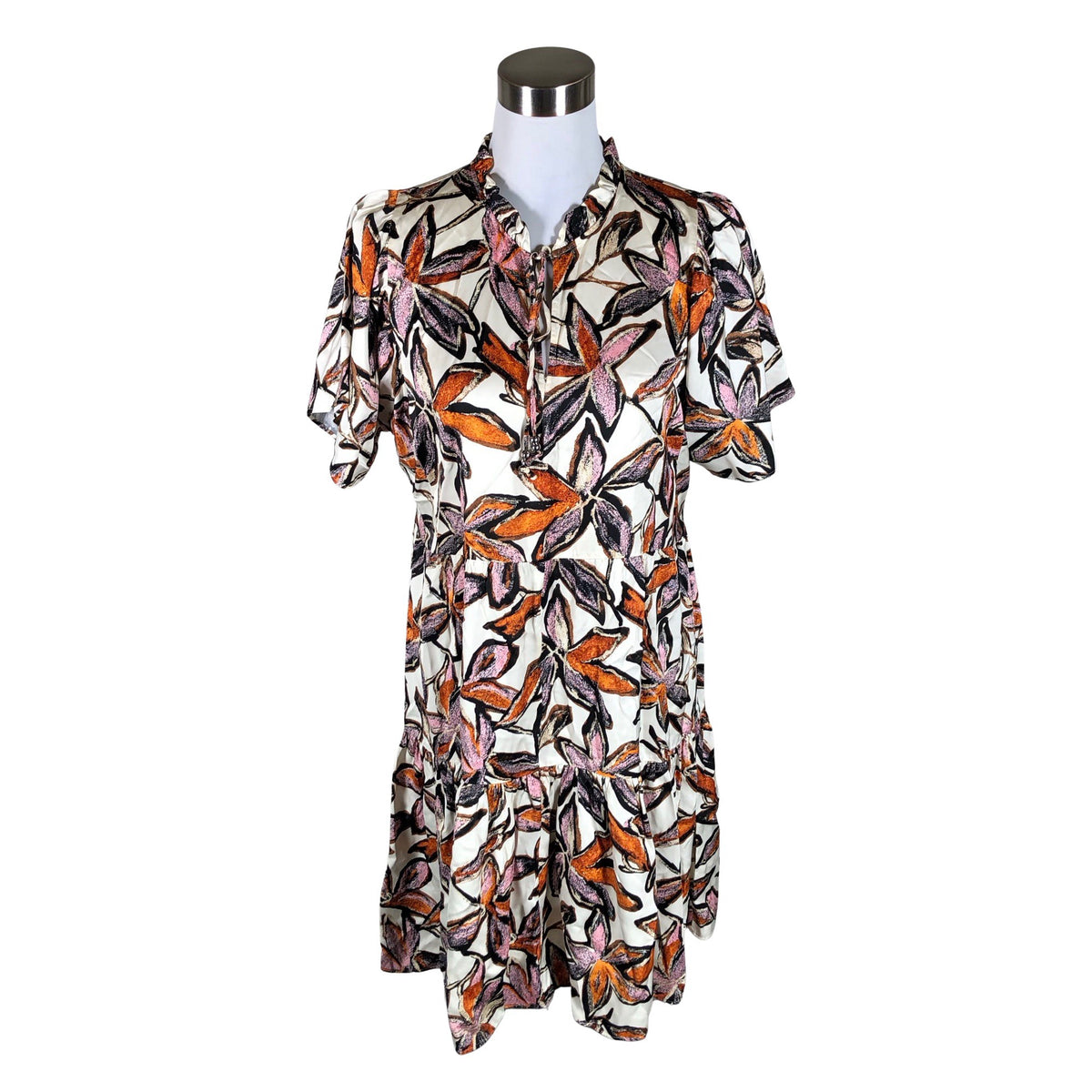 Naisten Hugo Boss - Sifonkimekko, koko 38 - Beige (1)