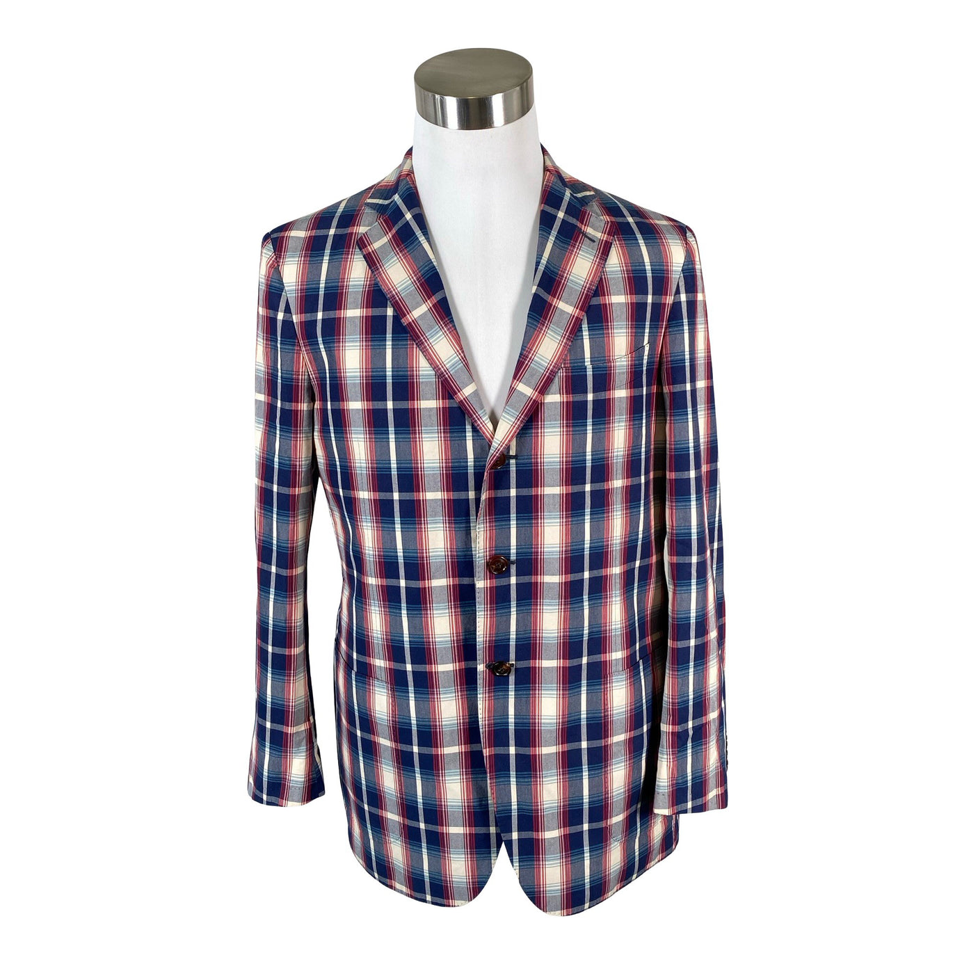 Miesten SuitSupply - Pikkutakki, koko L - Sininen (1)