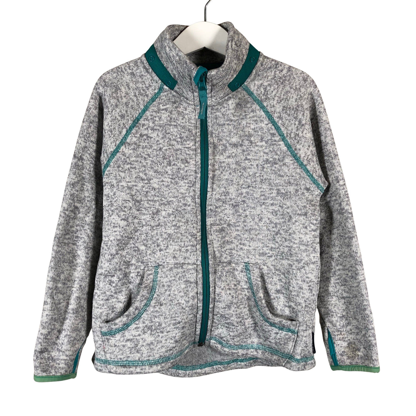 Unisex Polarn O. Pyret - Fleecetakki, koko 110 - 116 - Harmaa (1)