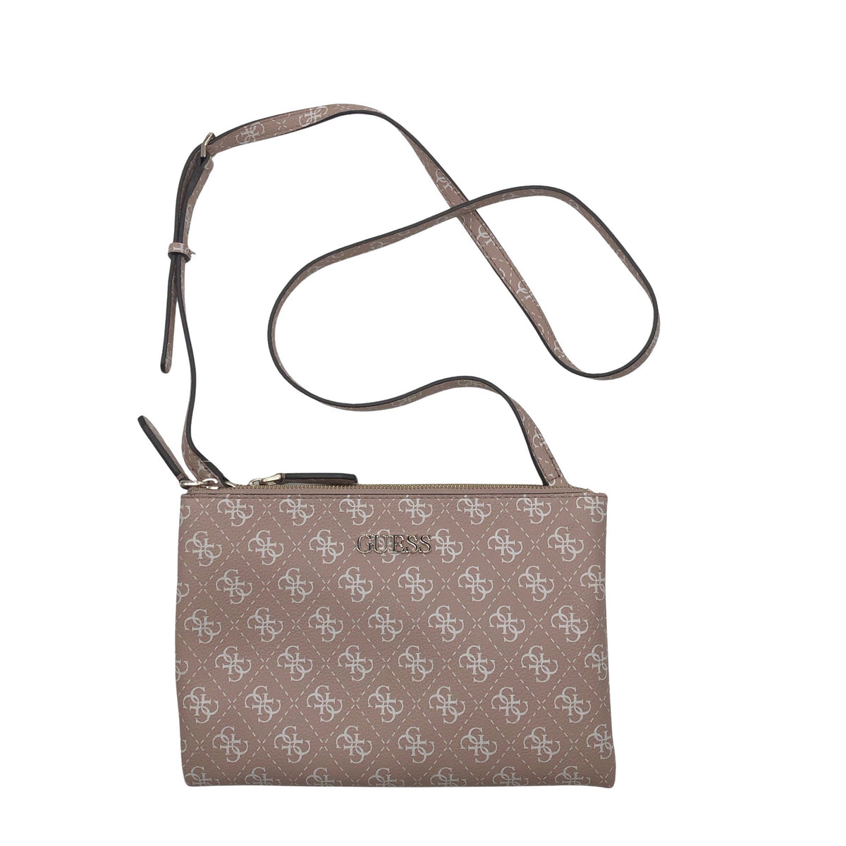 Naisten Guess - Olkalaukku, koko Midi - Beige (1)