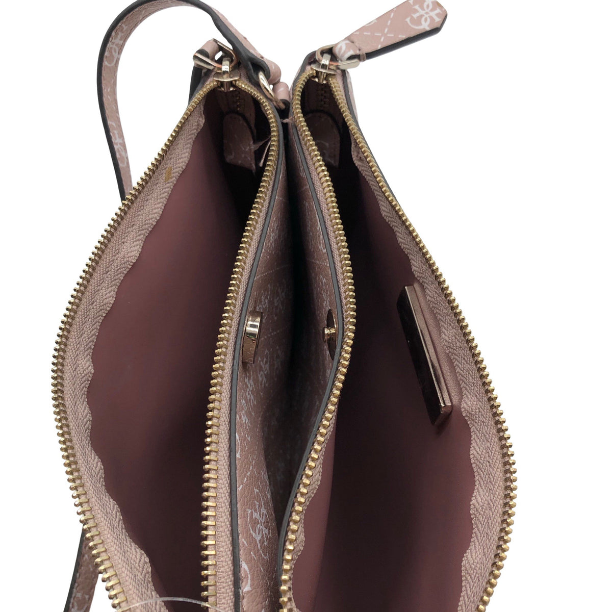 Naisten Guess - Olkalaukku, koko Midi - Beige (2)
