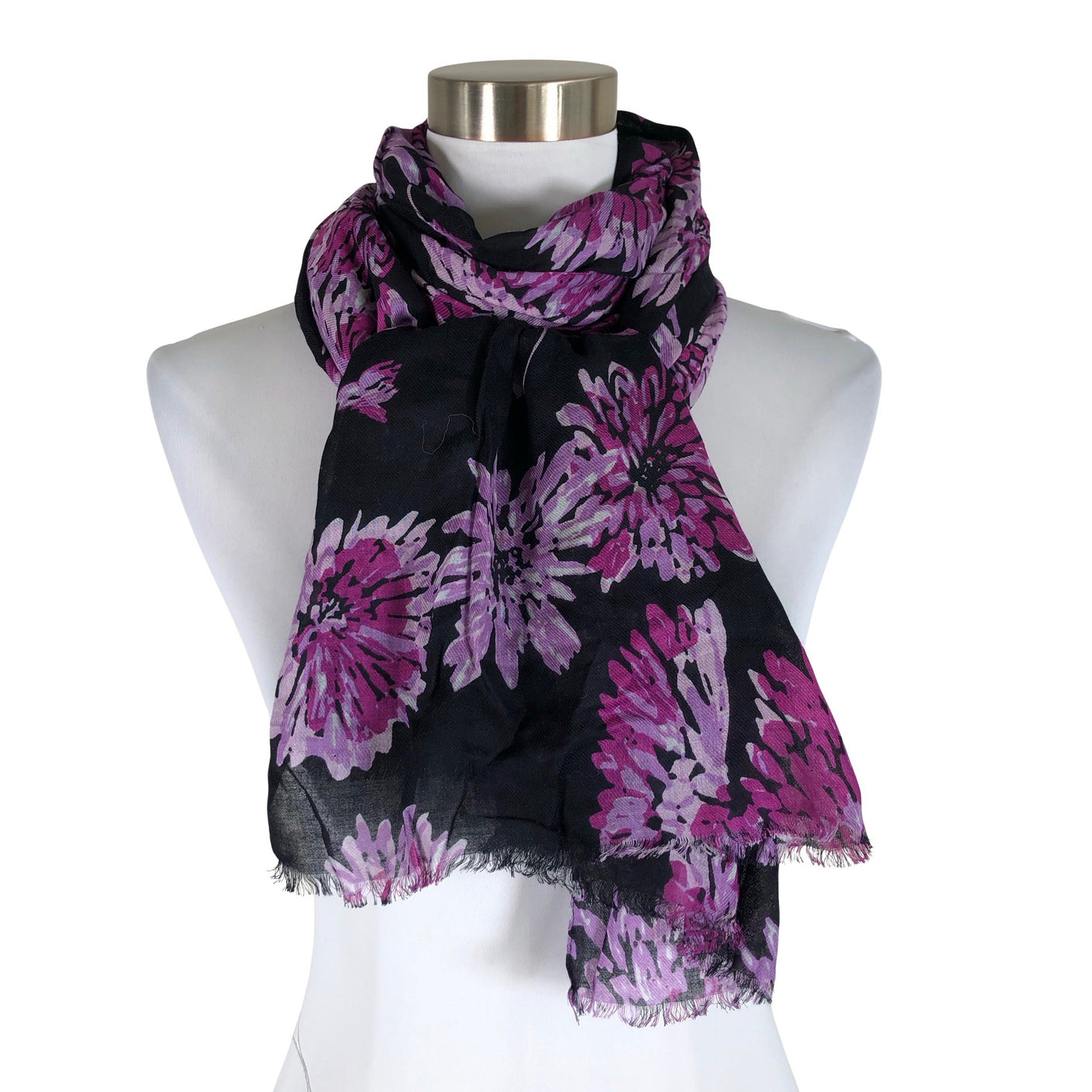 Naisten Lasessor - Huivi, koko Maxi - Musta (1)