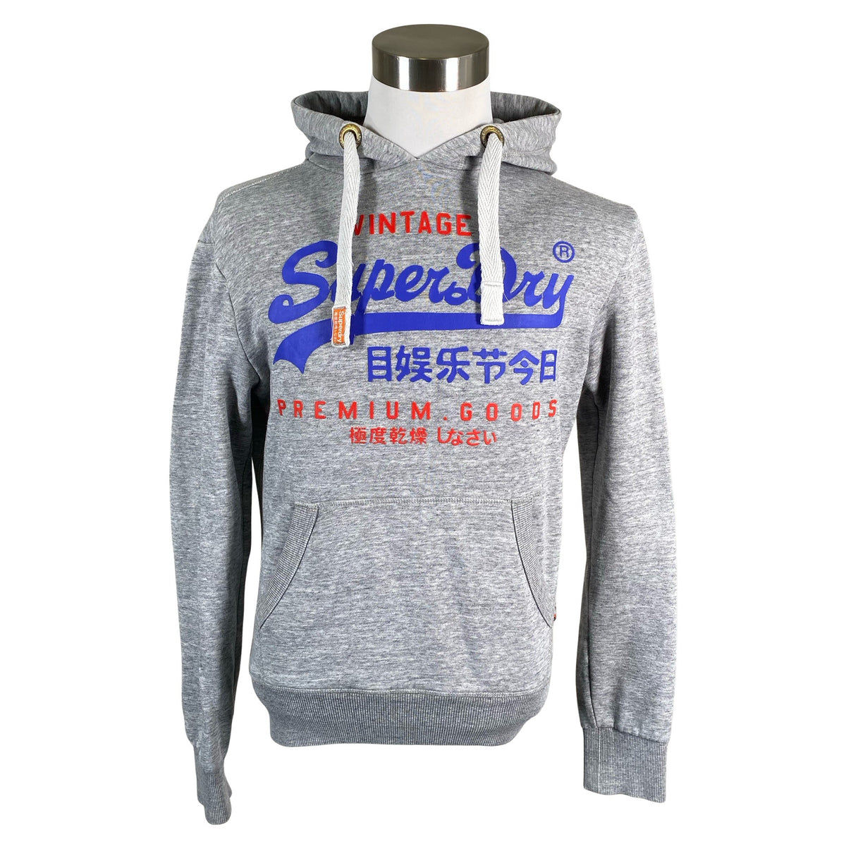 Miesten Superdry - Huppari, koko XS - Harmaa (1)
