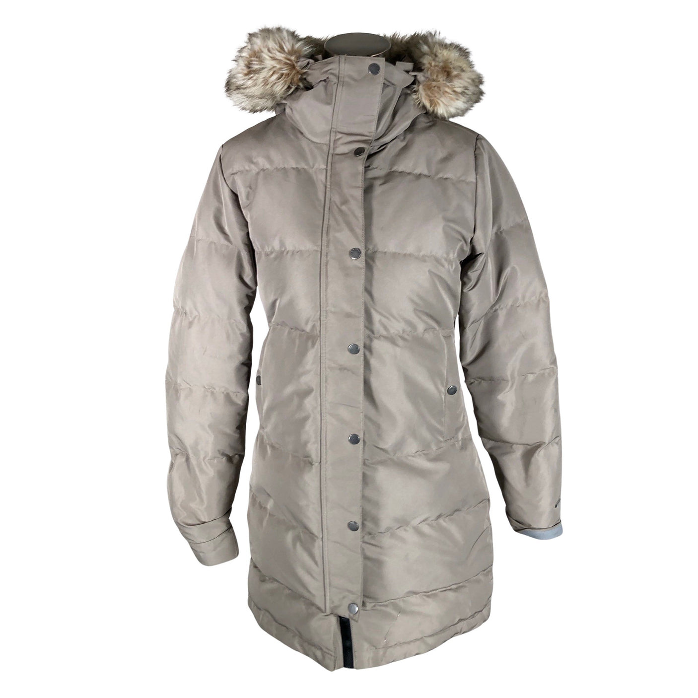 Naisten Everest - Untuvatakki, koko 38 - Beige (1)