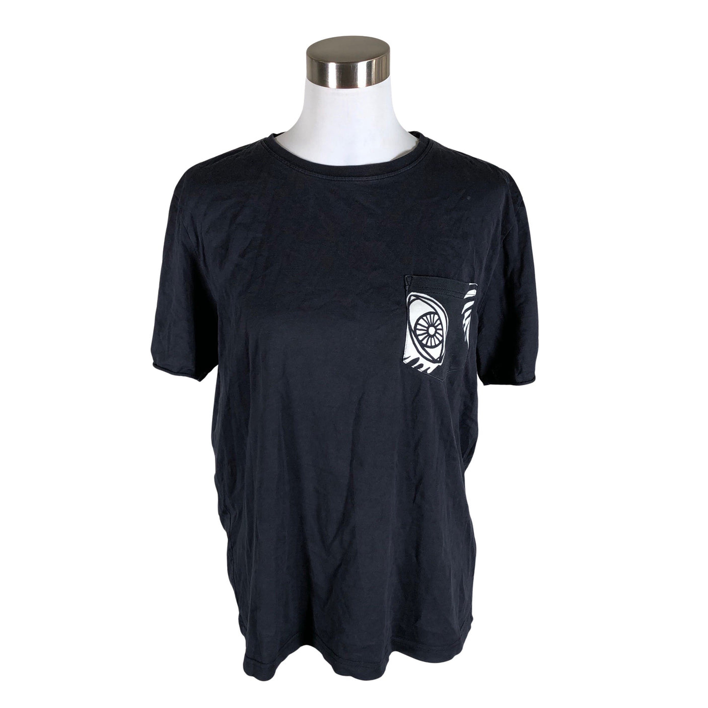 Naisten Uhana Design - T-paita, koko 40 - Harmaa (1)