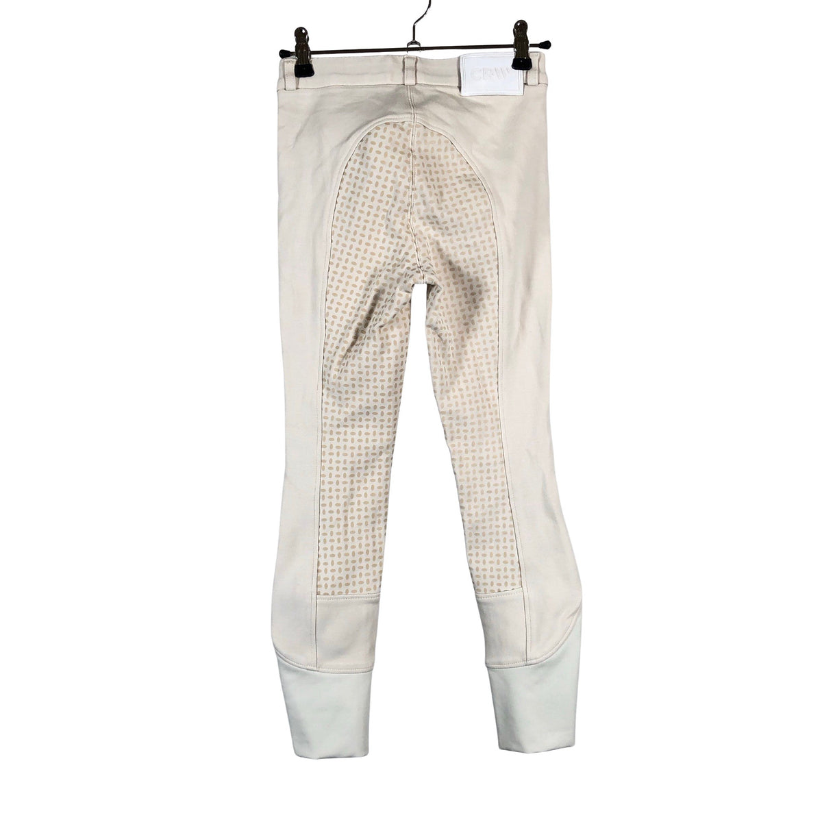 Unisex CRW - Ratsastushousut, koko 146 - 152 - Beige (2)