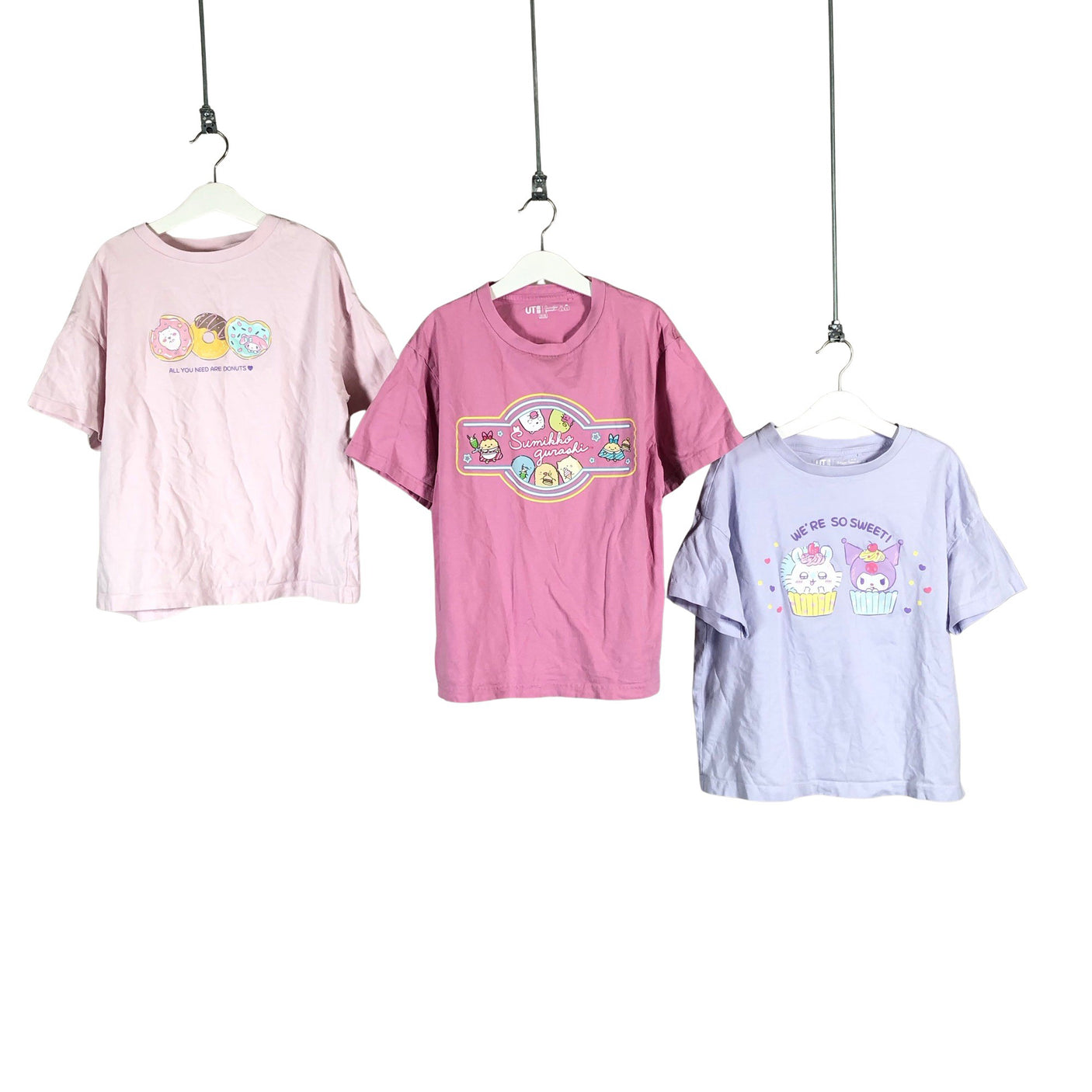 Unisex Uniqlo - T-paita, koko 146 - 152 - Harmaa (1)