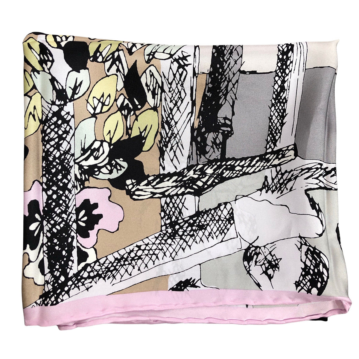 Naisten Marimekko - Huivi, koko Maxi - Harmaa (2)