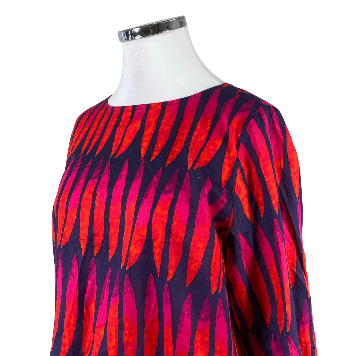 Naisten Marimekko - Sifonkimekko, koko 46 - Sininen (2)