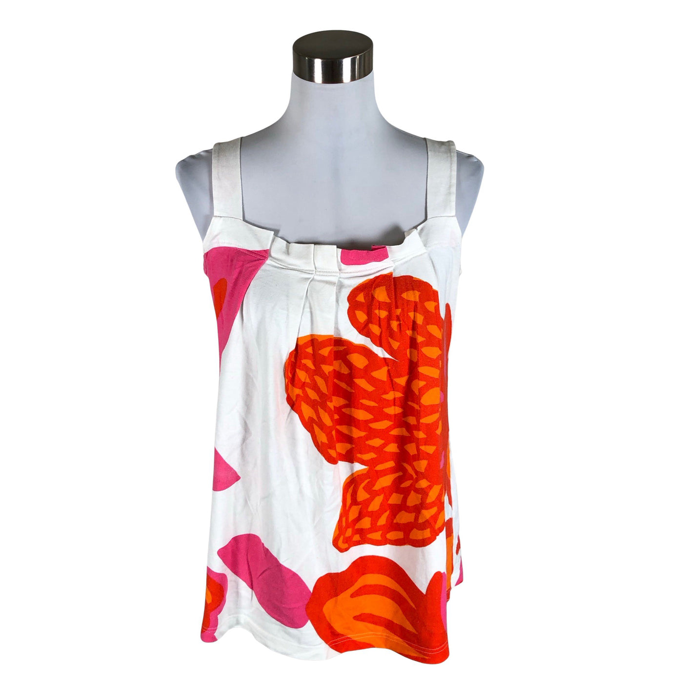 Naisten Marimekko - Trikootoppi, koko 38 - Valkoinen (1)