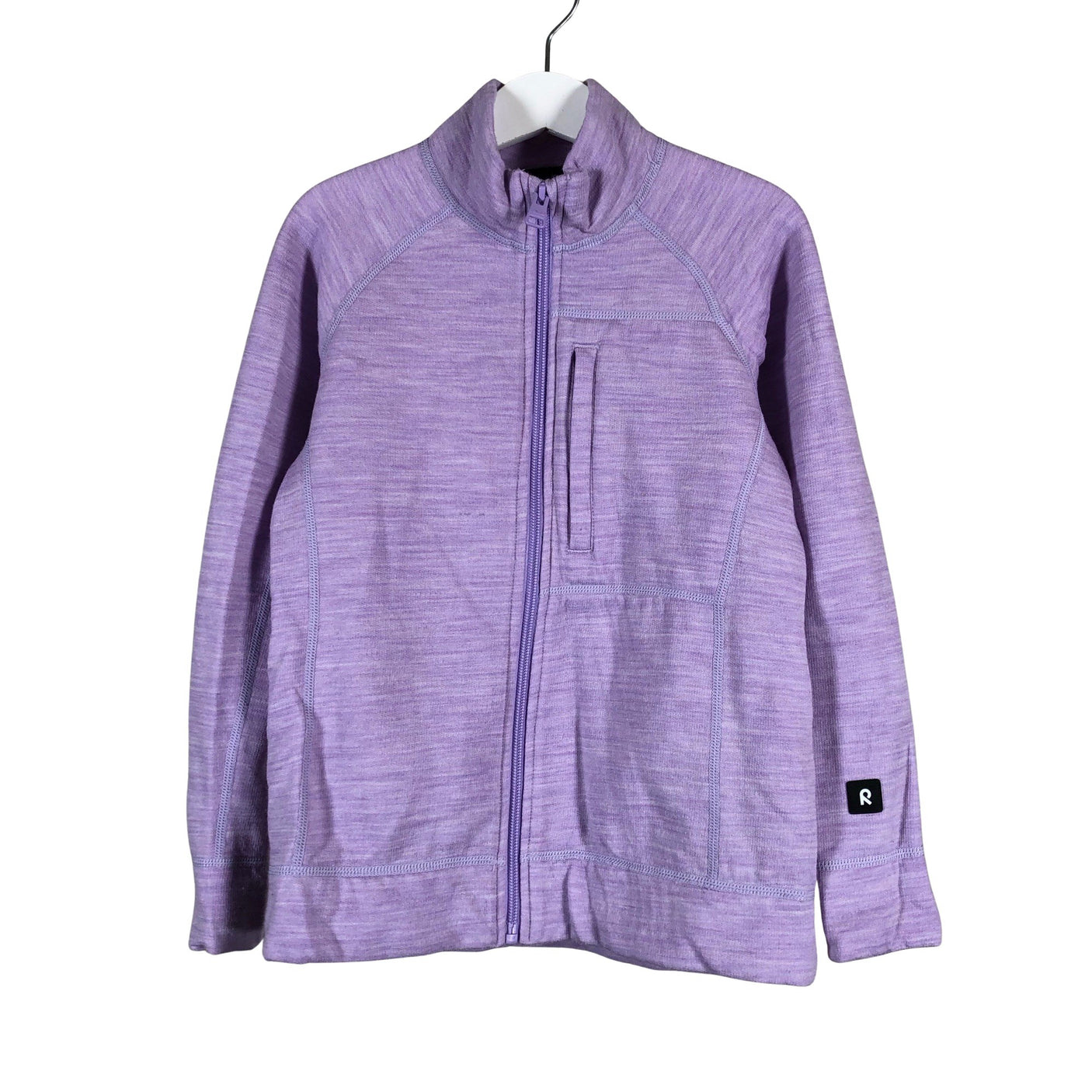 Tyttöjen Reima - Fleecetakki, koko 116 - 122 - Violetti (1)