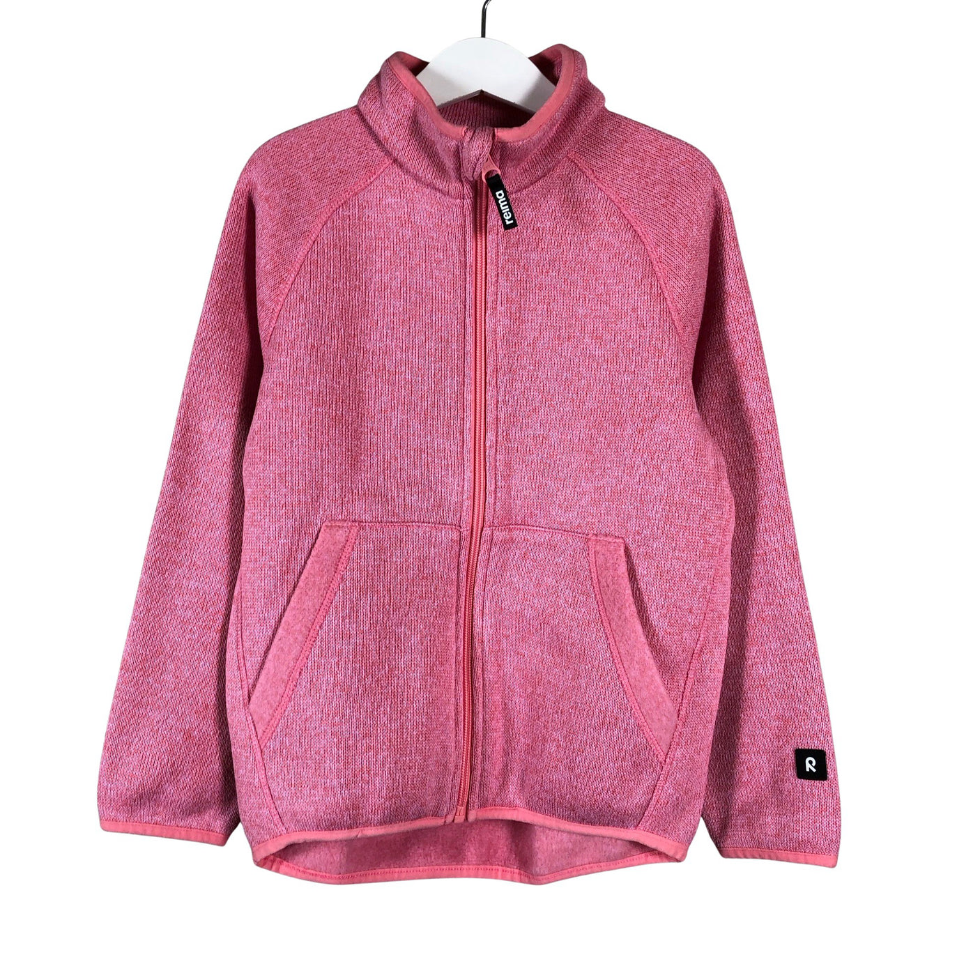 Tyttöjen Reima - Fleecetakki, koko 116 - 122 - Pinkki (1)