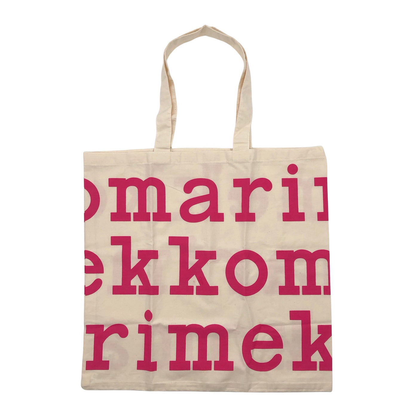 Naisten Marimekko - Ostoskassi, koko Maxi - Pinkki (1)