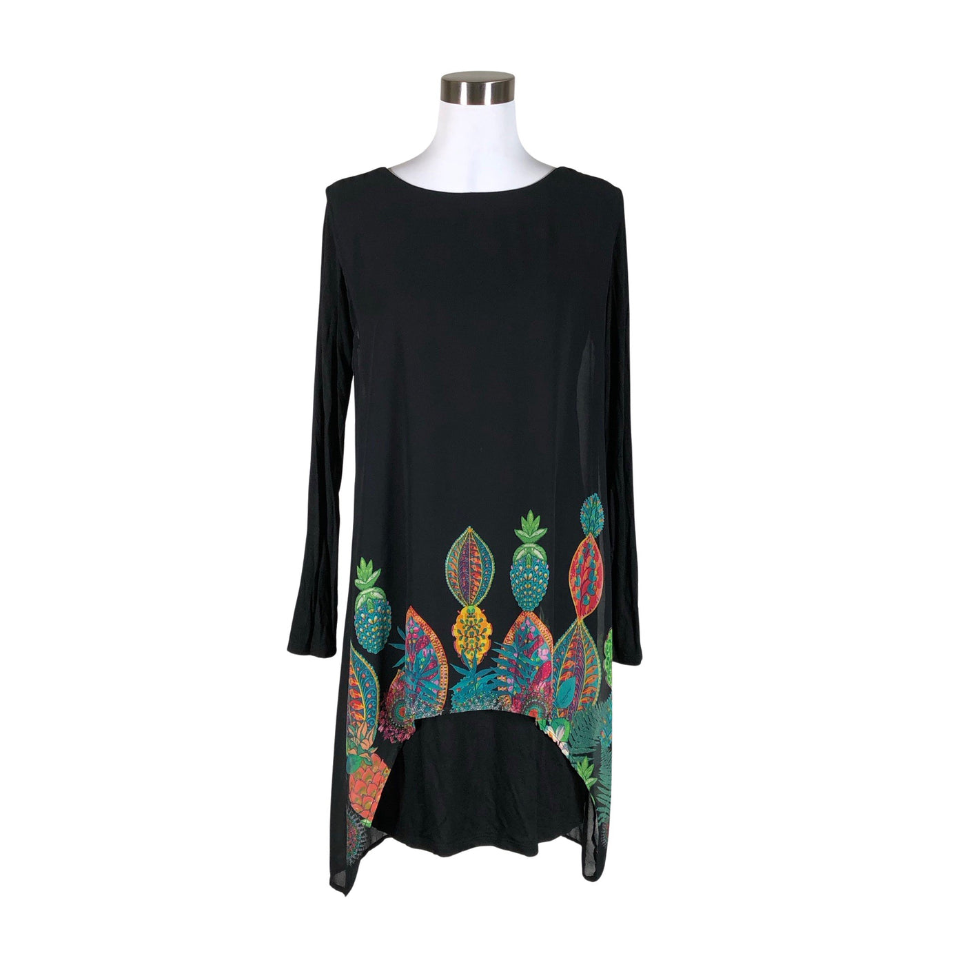 Naisten Desigual - Sifonkimekko, koko 38 - Musta (1)